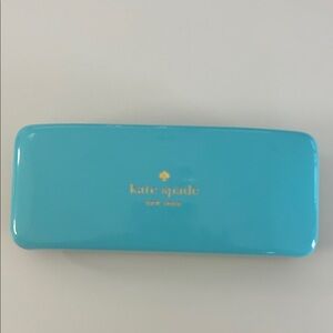 Kate Spade Turquoise Glasses Case